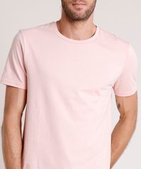 Camiseta-Masculina-Certificada-C2C™-Basica-Manga-Curta-Gola-Careca-Rosa-Claro-9780664-Rosa_Claro_5