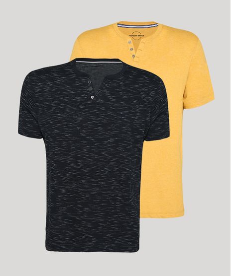 Kit-de-2-Camisetas-Basicas-Masculina-Gola-Portuguesa-Manga-Curta-Multicor-9951961-Multicor_1