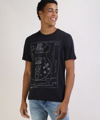 Kit-de-2-Camisetas-Masculinas-Guitarra-e-Caveira-Manga-Curta-Gola-Careca-Multicor-9952011-Multicor_5