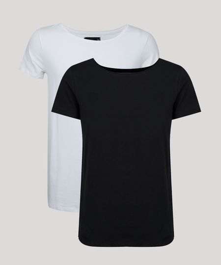 Kit-de-2-Camisetas-Masculinas-Slim-com-Elastano-Manga-Curta-Gola-Canoa-Multicor-9952028-Multicor_1