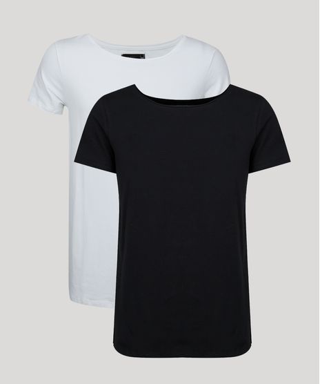 Kit-de-2-Camisetas-Masculinas-Slim-com-Elastano-Manga-Curta-Gola-Canoa-Multicor-9952028-Multicor_1