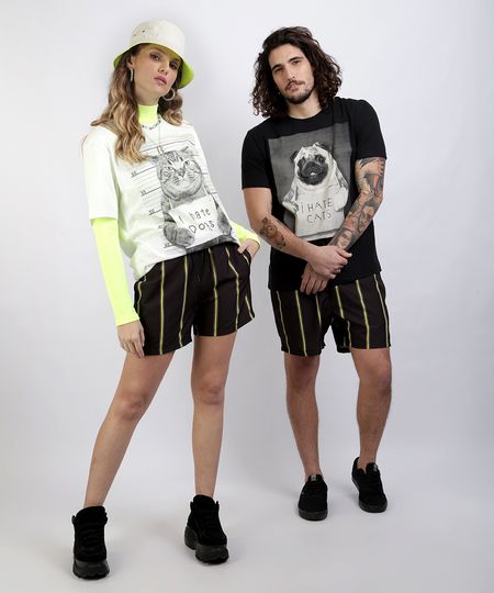 Short-Unissex-Listrado-com-Cordao-Preto-9952750-Preto_1 Short-Unissex-Listrado-com-Cordao-Preto-9952750-Preto_1