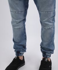 Calca-Jeans-Unissex-Jogger-com-Recortes-Azul-Medio-9952756-Azul_Medio_5