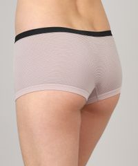 Kit Calcinhas Boyshort Delrio Cinza Costas