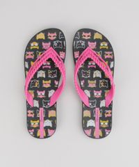Chinelo-Ipanema-Estampado-de-Gatos-Preto-8742240-Preto_1