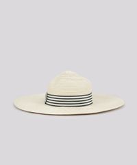 Chapeu-de-Praia-com-Faixa-Listrada-Bege-Claro-8624751-Bege_Claro_1