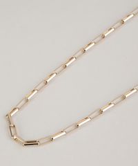 Colar-Duplo-Feminino-com-Elos-Retangulares-Dourado-9935214-Dourado_3