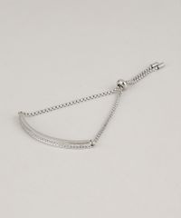 Pulseira-Feminina-com-Strass-Prateada-9937560-Prateada_1