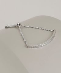 Pulseira-Feminina-com-Strass-Prateada-9937560-Prateada_2