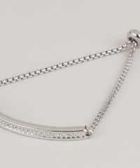Pulseira-Feminina-com-Strass-Prateada-9937560-Prateada_3