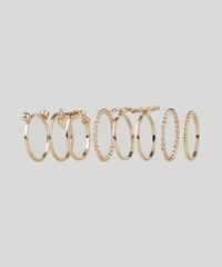 Kit-de-8-Aneis-Femininos-Dourado-9261815-Dourado_1