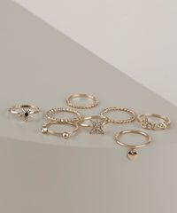 Kit-de-8-Aneis-Femininos-Dourado-9261815-Dourado_2