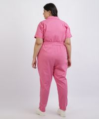 Macacao-Feminino-Plus-Size-Mindset-de-Sarja-Manga-Curta-com-Faixa-para-Amarrar-Rosa-9957646-Rosa_2 Macacao-Feminino-Plus-Size-Mindset-de-Sarja-Manga-Curta-com-Faixa-para-Amarrar-Rosa-9957646-Rosa_2