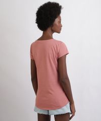 Blusa-Feminina-Estampada--I-m-so-busy-today--Flocado-Manga-Curta-Decote-Redondo-Rosa-9943211-Rosa_2