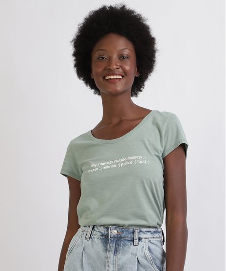 Blusa-Feminina-Estampada--my-interests--Flocado-Manga-Curta-Decote-Redondo-Verde-Claro-9943211-Verde_Claro_1