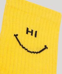 Meia-Masculina-Cano-Alto-Divertida--Hi-Bye--Amarela-9468287-Amarelo_5