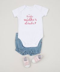 Body-Infantil--Eu-Tenho-a-Melhor-Dinda--Manga-Curta-Branco-9842907-Branco_3