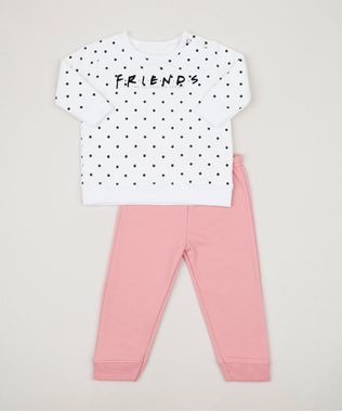 Conjunto-Infantil-de-Moletom-com-Blusao-Estampada-de-Poa---Calca--Rosa-9958071-Rosa_1