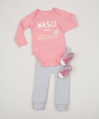 Body-Infantil--Nasci-Para-Brilhar--Manga-Longa-Rosa-Claro-9842933-Rosa_Claro_3