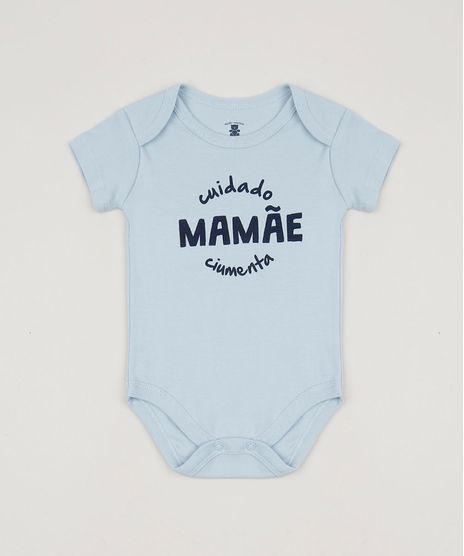 Body-Infantil--Cuidado-Mamae-Ciumenta--Manga-Curta-Azul-Claro-9842846-Azul_Claro_1