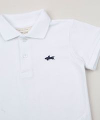 Polo-em-Piquet-Infantil-Basica-Manga-Curta-com-Bordado-Branco-8527029-Branco_4