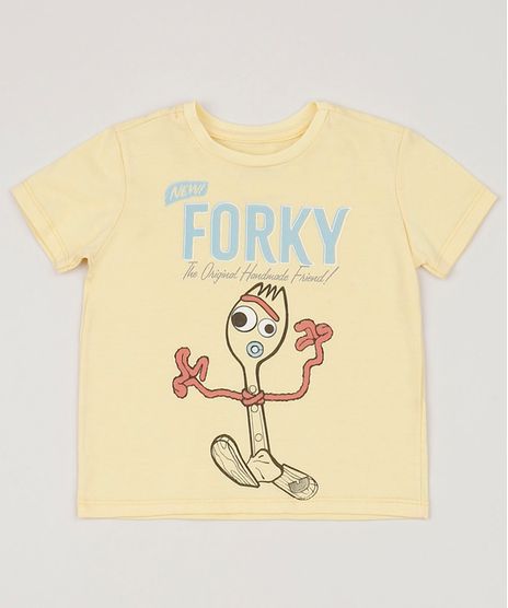 Camiseta-Infantil-Garfinho-Toy-Story-Manga-Curta-Gola-Careca-Amarela-9957865-Amarelo_1