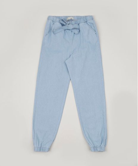 Calca-Jeans-Juvenil-Jogger-com-Bolsos-Azul-Claro-9957788-Azul_Claro_1