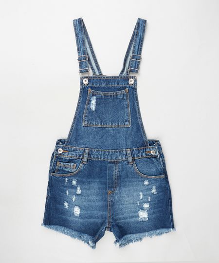 Jardineira-Jeans-Juvenil-Destroyed-com-Barra-Desfiada-Azul-Escuro-9928606-Azul_Escuro_1