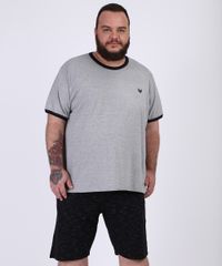 Bermuda-de-Moletom-Masculina-Plus-Size-Relaxed-com-Cordao-e-Bolsos-Preta-9952225-Preto_3