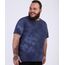 Camiseta-Masculina-Plus-Size-Estampado-Tie-Dye-Manga-Curta-Gola-Careca-Azul-Marinho-9953461-Azul_Marinho_1