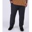Calca-de-Moletom-Masculina-Plus-Size-Relaxed-com-Recorte-e-Bolsos-Cinza-Mescla-Escuro-9959630-Cinza_Mescla_Escuro_1