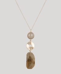 Colar-Feminino-Alongado-com-Pingentes-de-Pedrarias-Dourado-9935760-Dourado_1