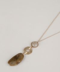 Colar-Feminino-Alongado-com-Pingentes-de-Pedrarias-Dourado-9935760-Dourado_3