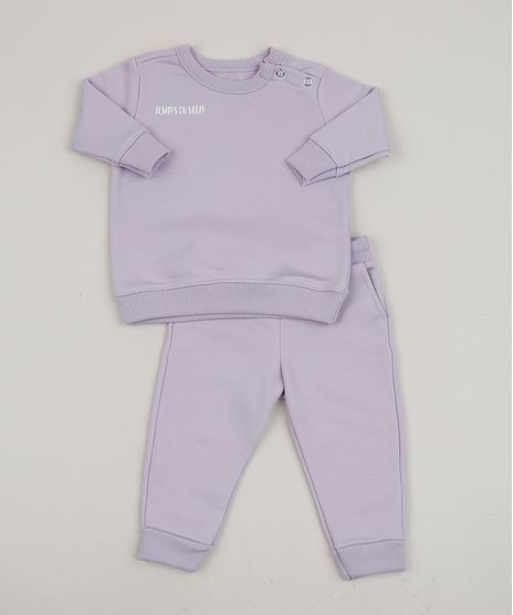 Conjunto-Infantil-de-Blusao---Calca-de-Moletom-Lilas-9958613-Lilas_1