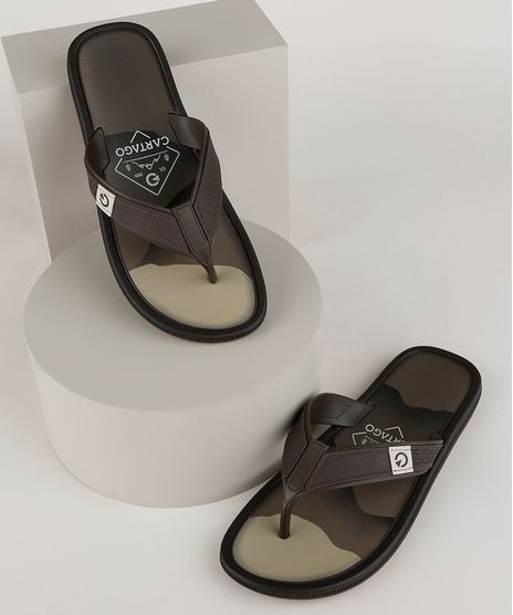 Chinelo-Masculino-Cartago-Estampado-Marrom-9953753-Marrom_1