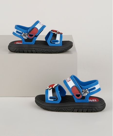 Sandalia-Infantil-Grendene-Os-Vingadores-com-Velcro-Preta-9948734-Preto_1