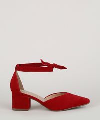 Scarpin-Feminino-Via-Uno-Salto-Baixo-Grosso-Vermelho-9949238-Vermelho_2