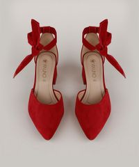 Scarpin-Feminino-Via-Uno-Salto-Baixo-Grosso-Vermelho-9949238-Vermelho_5