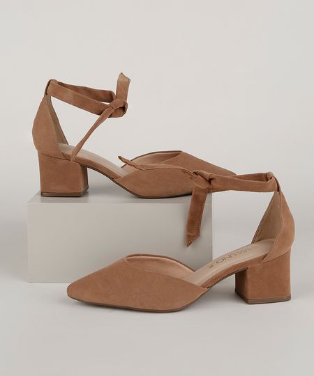 Scarpin-Feminino-Via-Uno-Salto-Baixo-Grosso-Caramelo-9949240-Caramelo_1
