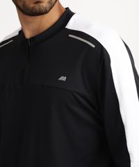 Camiseta-Masculina-Esporte-Ace-com-Refletivo-e-Meio-Ziper-Manga-Longa-e-Gola-Careca--Preta-9958502-Preto_4