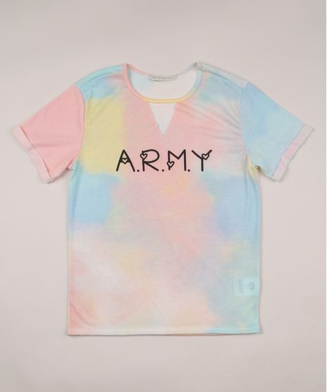 Blusa-Juvenil--Army--Estampada-Tie-Dye-Manga-Curta-Decote-Redondo-Multicor-9955047-Multicor_1