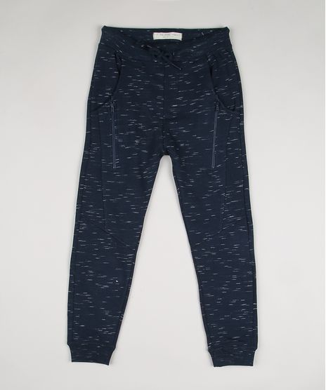 Calca-Infantil-em-Moletom-com-Recortes-e-Ziper-Azul-Marinho-9669775-Azul_Marinho_1