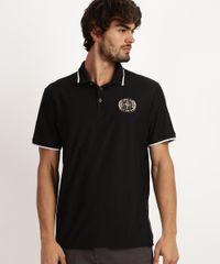 Camiseta-Masculina-Bordado-Frontal-de-Brasao-Manga-Curta-Preta-9942891-Preto_1