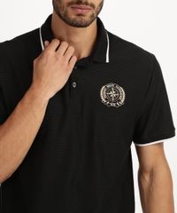 Camiseta-Masculina-Bordado-Frontal-de-Brasao-Manga-Curta-Preta-9942891-Preto_4