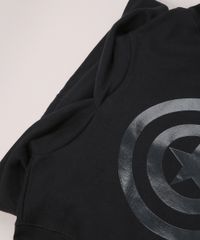 Blusao-de-Moletom-Juvenil-Capitao-America-com-Bolso-Canguru-Preto-9944089-Preto_3