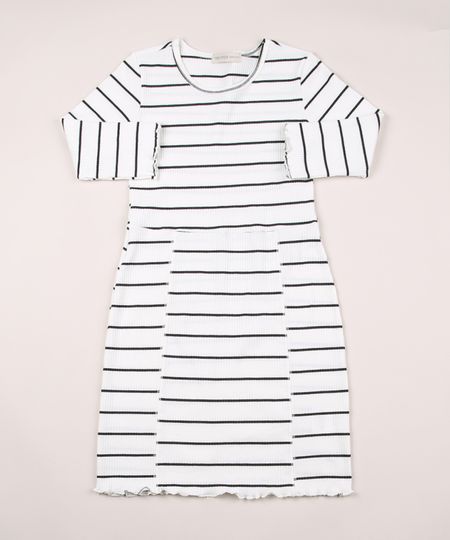 Vestido-Juvenil-Canelado-Listrado-Manga-Longa-Branco-9950123-Branco_1 Vestido-Juvenil-Canelado-Listrado-Manga-Longa-Branco-9950123-Branco_1