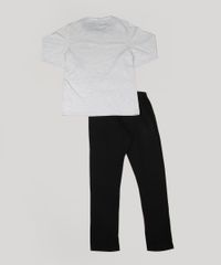 Pijama-Juvenil-a-Dama-e-o-Vagabundo-Manga-Longa-Cinza-9958084-Cinza_2