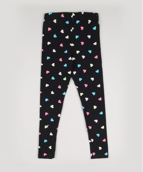 legging colorida infantil