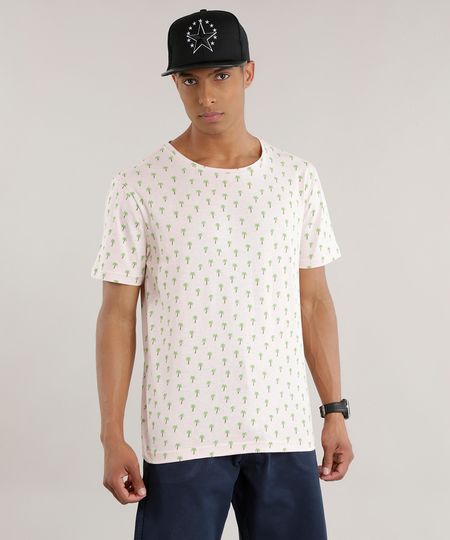 Camiseta-Estampada-de-Coqueiros-Rose-8704482-Rose_1 Camiseta-Estampada-de-Coqueiros-Rose-8704482-Rose_1