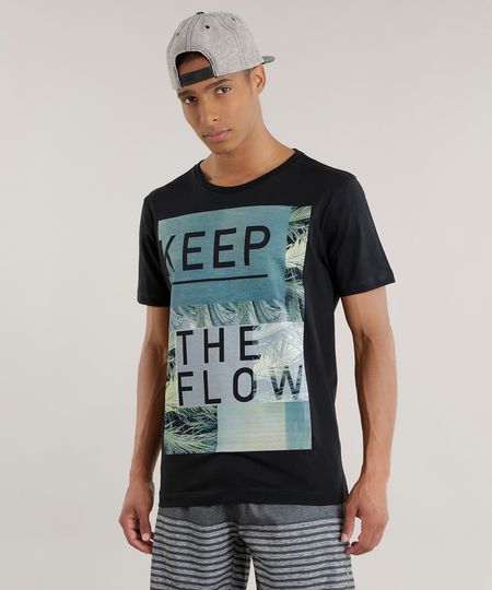 Camiseta--Keep-The-Flow--Preta-8692124-Preto_1 Camiseta--Keep-The-Flow--Preta-8692124-Preto_1